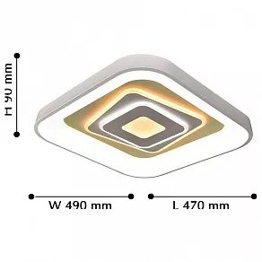 Накладной светильник F-promo Lamellar 2460-5C