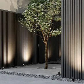 Наземный прожектор Maytoni Ares O309FL-L8B3K