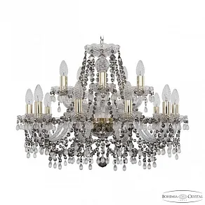 Подвесная люстра Bohemia Ivele Crystal 1410 1410/10+5/240 G V0300 R731
