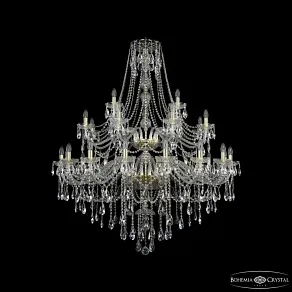 Подвесная люстра Bohemia Ivele Crystal 1415 1415/16+8+4/460/2d G