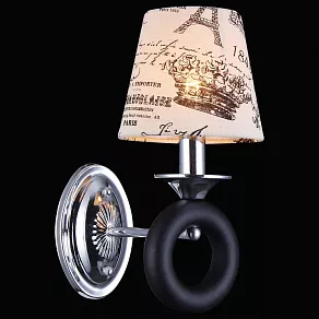 Бра Natali Kovaltseva 11442 11442/1W CHROME, WENGE