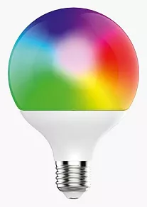 Лампа светодиодная с управлением через Wi-Fi Zetton Smart Wi-Fi Bulb E27 15Вт 2700-6500K ZTSHLBRGBCWE272RU