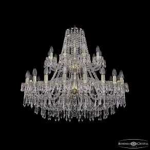 Подвесная люстра Bohemia Ivele Crystal 1403 1403/20+10/360/2d G