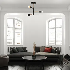 Люстра на штанге Freya Matis FR4010CL-03GB