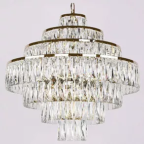 Подвесная люстра Newport 10120 10125+6/C gold