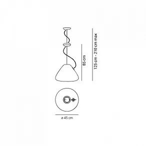 Подвесной светильник Artemide  1603010A