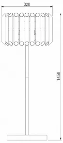 Торшер Bogate's Castellie a063432