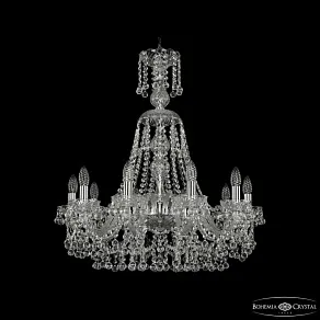 Подвесная люстра Bohemia Ivele Crystal 1409 1409/10/240/XL-75 Ni