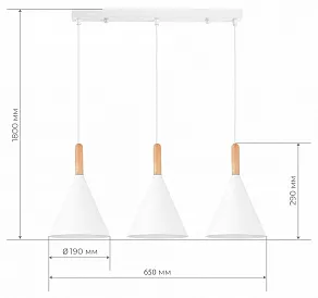 Подвесной светильник EVOLUCE Arket SLE1255-503-03