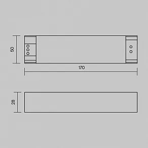 Блок питания Maytoni Power Supply Magnetic PSL005-100W-48V-IP20