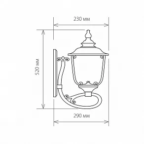 Светильник на штанге Elektrostandard Sculptor a031905