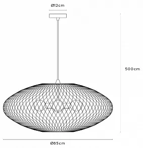 Подвесной светильник Lucide Mesh 21423/88/02