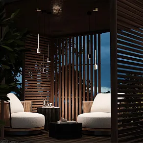 Подвесной светильник Maytoni Apex O491PL-L8B3K