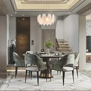 Подвесная люстра Arte Milano AM-4653 4653.D450.H240.E14.5 Ni