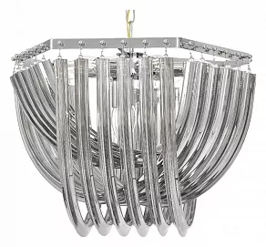 Подвесная люстра LUMINA DECO Boscone LDP 7044-550 CHR+GY