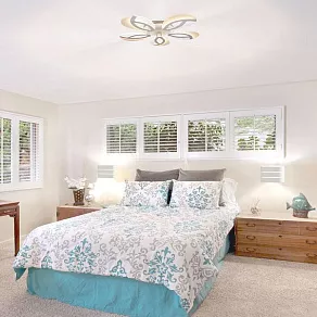 Потолочная люстра Eurosvet Flake 90140/5 белый 70W