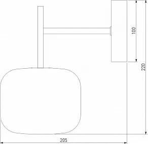 Бра Eurosvet Jar 70128/1 золото