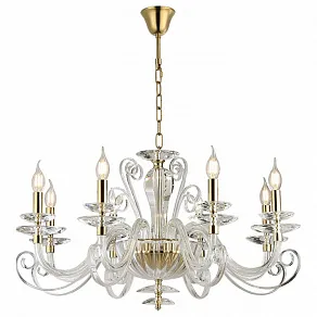 Подвесная люстра Newport ANNABELLE 8578/C gold polished