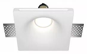 Встраиваемый светильник Maytoni Gyps Modern DL001-1-01-W-1