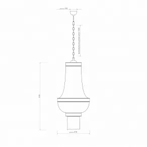 Подвесная люстра Covali  JPL-10476a