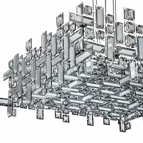 Подвесная люстра Indigo Lascala 12031/8P Chrome