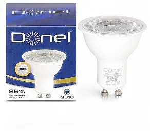 Лампа светодиодная Donel DN03 GU10 7Вт 4000K DN03001N7GU10