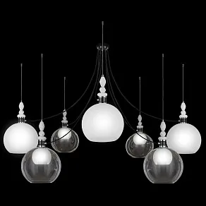 Подвесная люстра 33 идеи M62TW PND182.07.17CH.003BL-M62TW