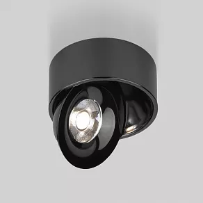 Накладной светильник Elektrostandard Glide Glide 8W жемчуг черный (25100/LED)