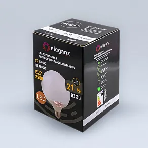 Лампа светодиодная Eleganz  E27 21Вт 3000K EL-0091