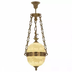 Подвесной светильник Bohemia Ivele Crystal 7100 71000P/20 G Horse FH1S