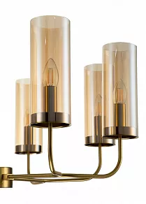 Люстра на штанге Indigo Balletto 13014/8R Brass