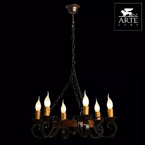 Подвесная люстра Arte Lamp Taverna A9520LM-6BR