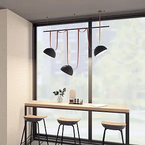 Накладной светильник Denkirs Belty Flow DK5563-BK