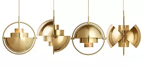 Подвесной светильник Imperiumloft Louis Weisdorff Multi-Lite Pendant Gold 40.1032