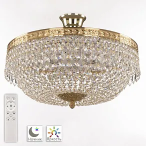Потолочная люстра Bohemia Ivele Crystal 1901 19011/45IV/LED-DIM G
