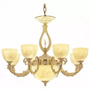 Подвесная люстра Bohemia Ivele Crystal 7109 71409P/8/210 GW P1 U Pair FD2M