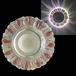 Встраиваемый светильник Reluce  42112-9.0-001PL MR16+LED3W CL/PK+MIX