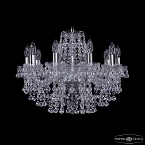 Подвесная люстра Bohemia Ivele Crystal 1409 1409/10/195 Ni