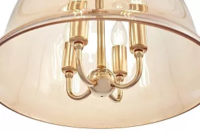Подвесной светильник LUMINA DECO Helmetti LDP 6821-4 GD