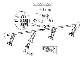 Спот Globo Rail 54382-4