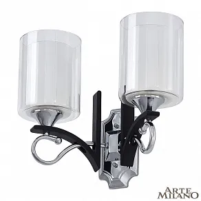 Бра Arte Milano Florentia-9167 309167/2W Bk/Ni