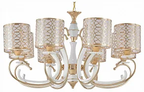 Подвесная люстра Arte Milano Florentia-1237 301237/8 Wh/Gd