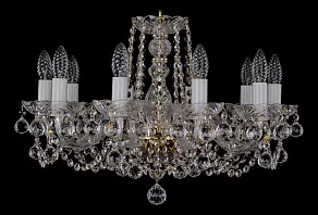 Подвесная люстра Bohemia Ivele Crystal 1402 1402/10/195/G/Balls