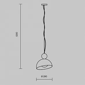 Подвесной светильник Freya Bowl FR5439PL-01W