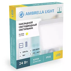 Накладной светильник Ambrella DLR DLR374