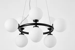 Подвесная люстра LUMINA DECO MARSIADA LDP 6033-9 BK