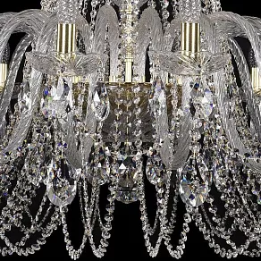 Подвесная люстра Bohemia Ivele Crystal 1402 1402/20/460/G