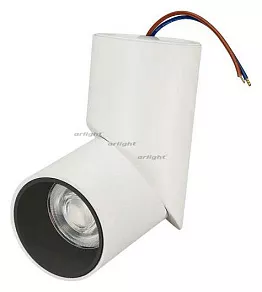 Накладной светильник Arlight SP-TWIST-SURFACE-R70-12W Warm3000 (WH-BK, 30 deg) 024992