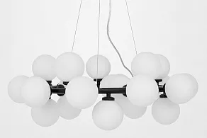Подвесная люстра LUMINA DECO Marsiada LDP 6033-25 BK