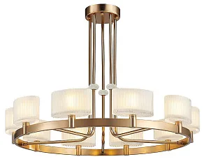 Люстра на штанге Newport 4330 4338+2/C new gold